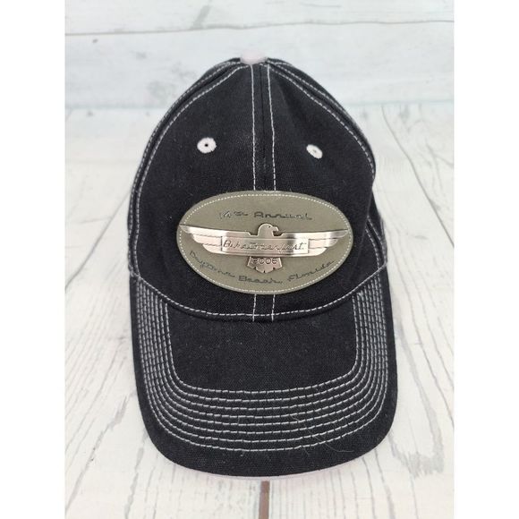 Biketoberfest 2006 Hat Black Metal Eagle One Size - Picture 1 of 5